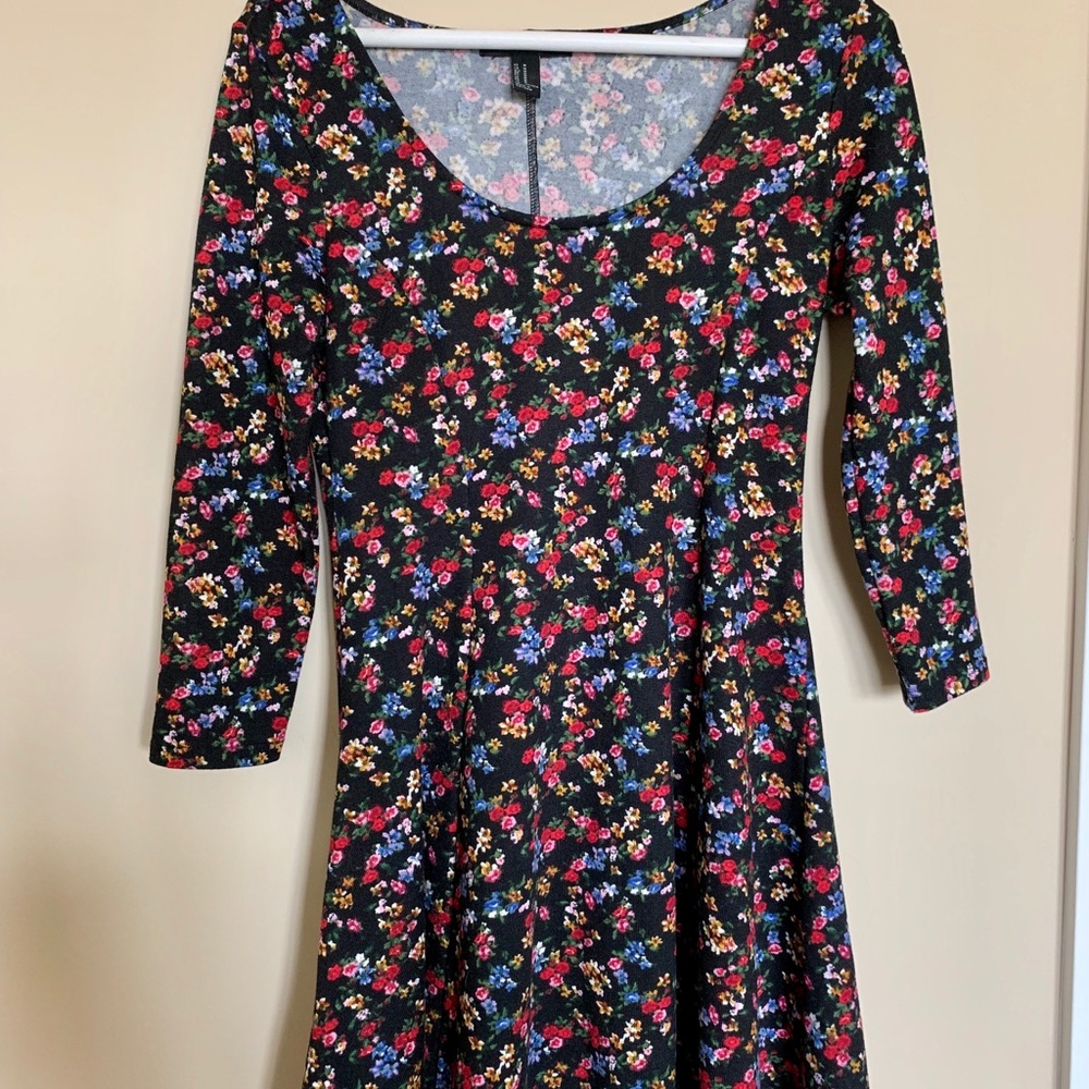 Floral Skater Dress